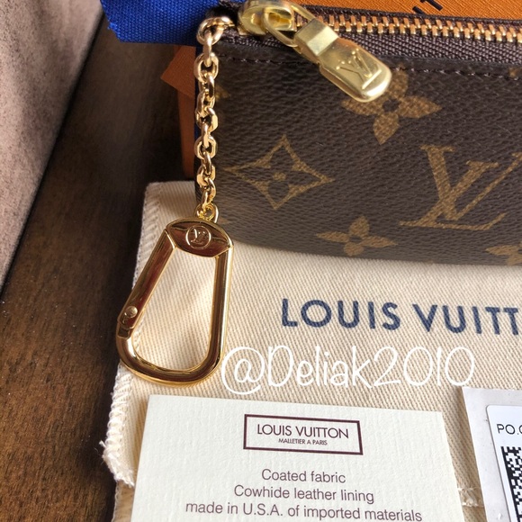 SOLD! NEW Louis Vuitton Monogram Key Pouch Cles 😍 - Picture 5 of 8